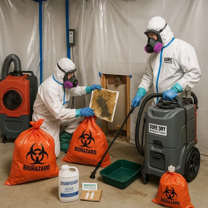 Contaminated Water Handling Protocols process in Reno, OH