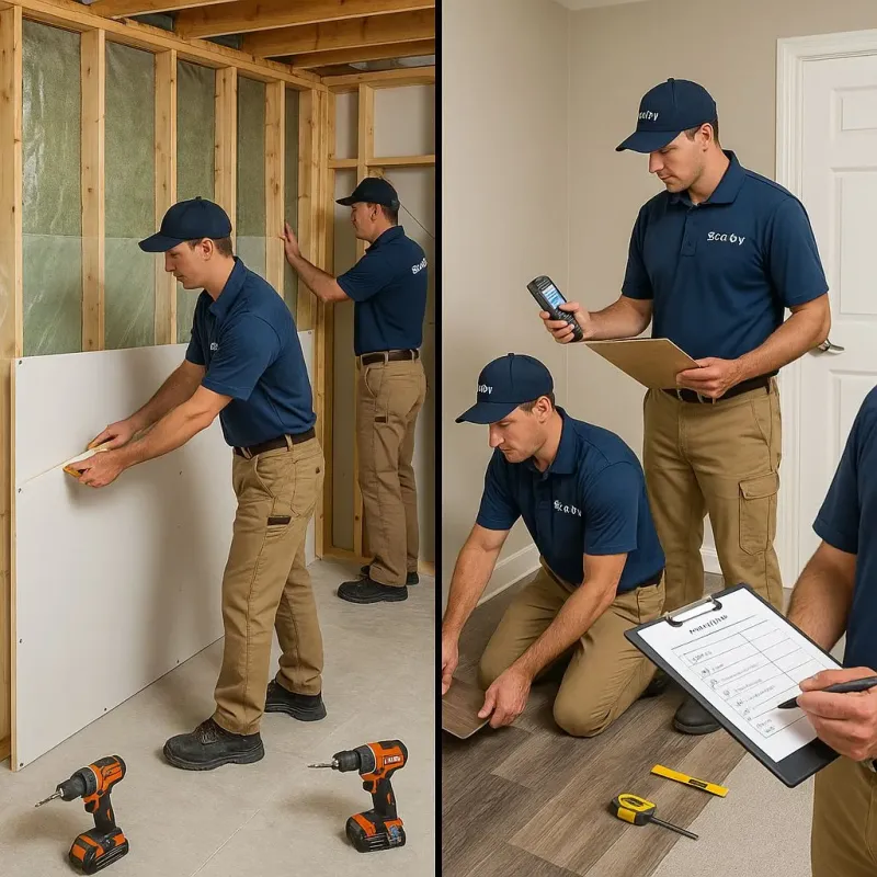 Repairs and Reconstruction process in Reno, OH